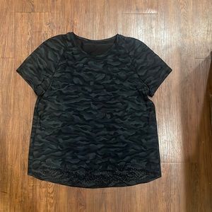 Camo lululemon shirt